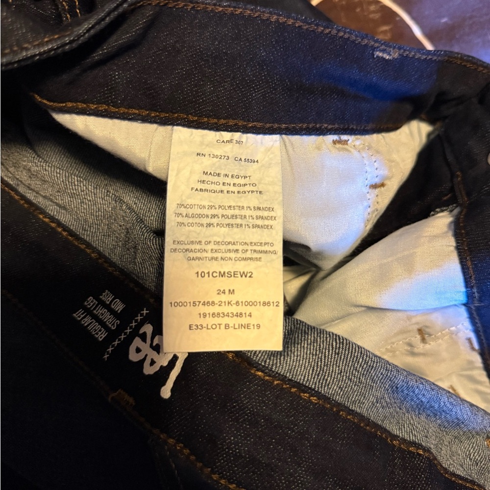 Lee Women’s Deep Indigo straight leg Jeans